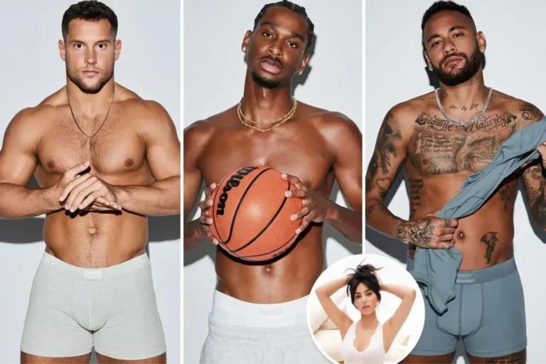 Neymar Jr, Nick Bosa et Shai Gilgeous-Alexander se déshabillent pour la nouvelle marque Skims pour hommes de Kim Kardashian