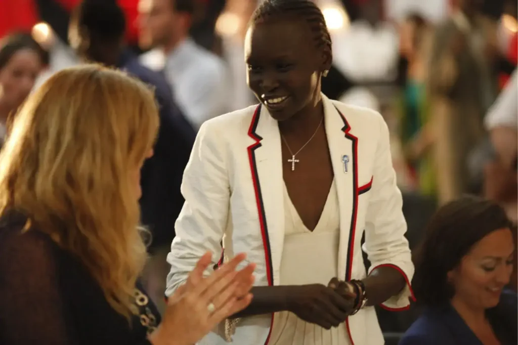 Alek Wek ©Brian Sokol-Unicef