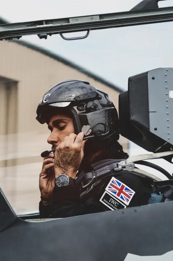 Lewis Hamilton-IWC-espace-astronaut-flight-training5