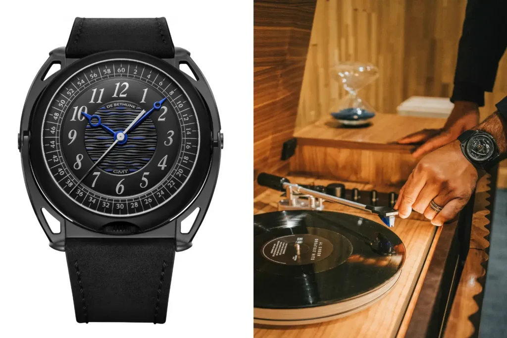 Swizz Beatz - montre réversible De Bethune - DB Kind of Two GMT-montre réversible - deedjay