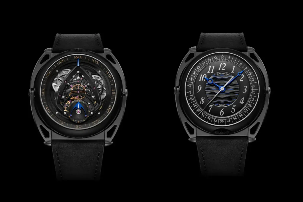Swizz Beatz - montre réversible De Bethune - Season 3 - DB Kind of Two GMT-montre réversible luxe