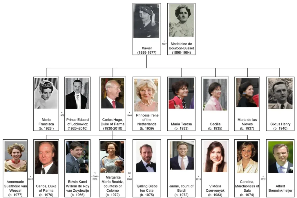 3-The Brenninkmeijer family-House_of_Bourbon-Parma_(20_century,_dukes)_-_family_tree_by_shakko_(EN)