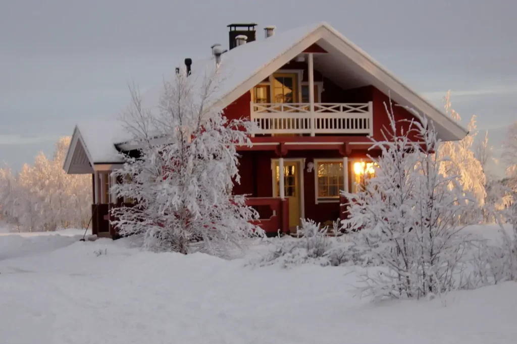 Cottage près du village du Père Noël-Rovaniemi-Finlande