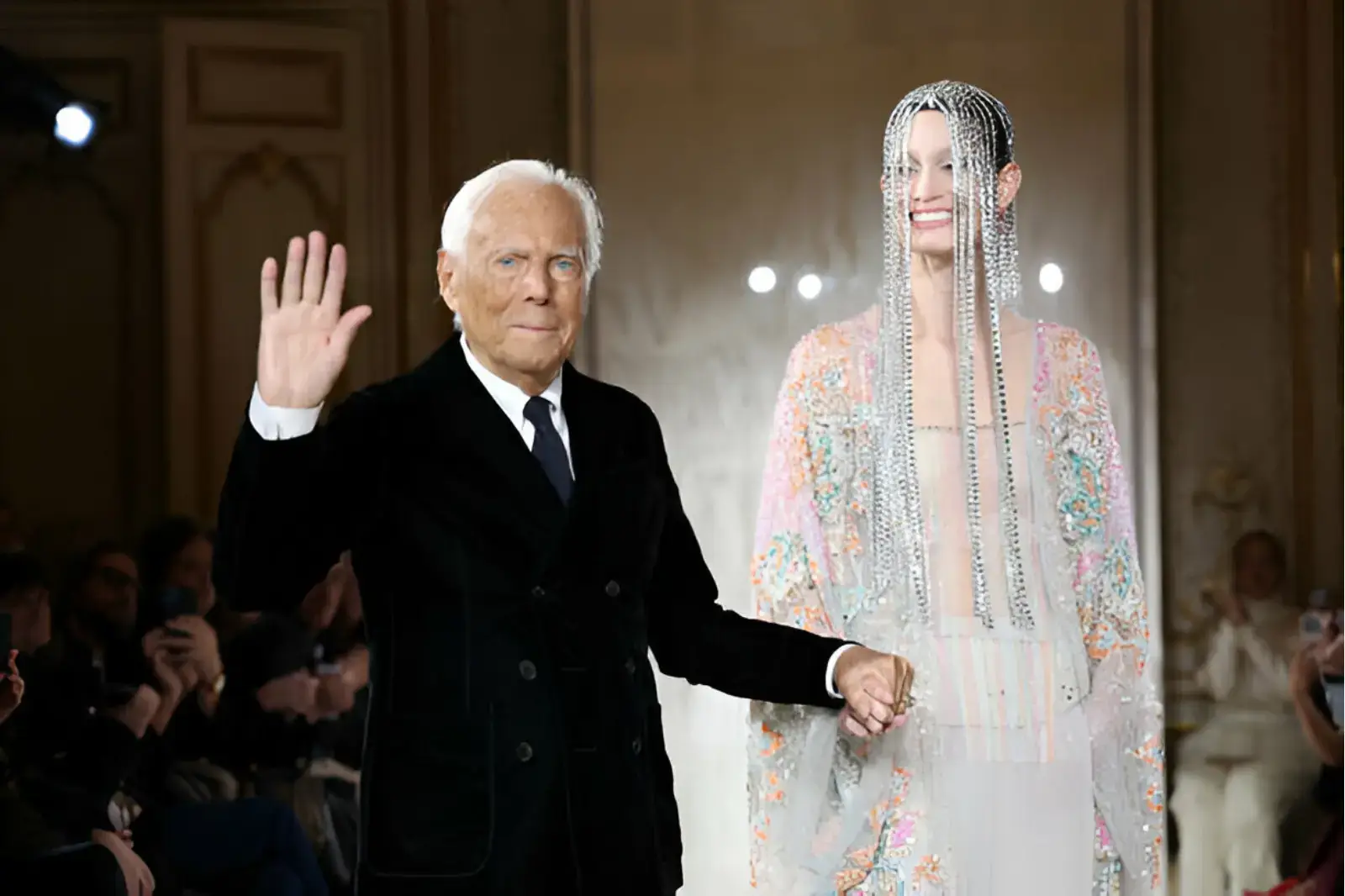 Giorgio Armani à la Fashion Week 2025