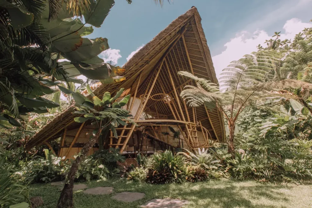 Maison Écologique en Bambou-Selat- Indonésie