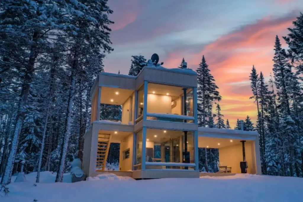 Tiny House avec vue panoramique-Lac-Beauport- Québec-Canada