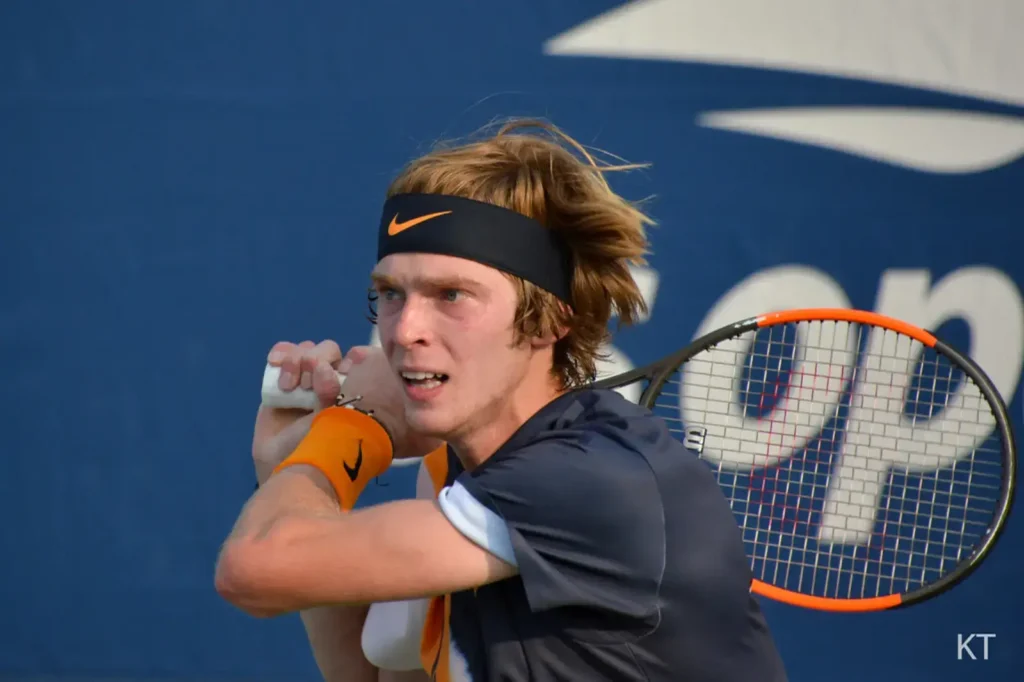 Andrey Rublev-Day 1 of US Open 2018 – Monday- 27th August Flickr