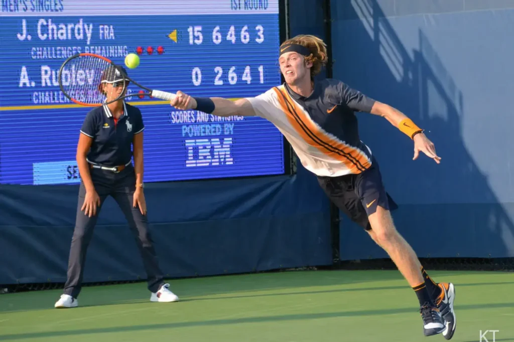 Andrey Rublev -Day 1 of US Open 2018 – Monday- 27th August Flickr