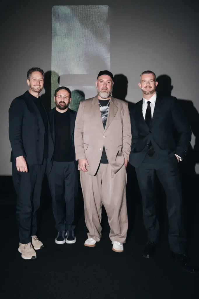 Noah Horowitz, Vincenzo De Bellis, Marco Falcioni et Russell Tovey