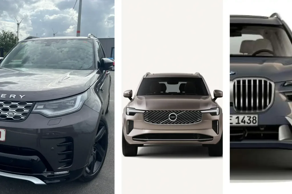 Land Rover Discovery Metropolitan Edition 350PS-comparaison-BMWX7-VolvoXC90