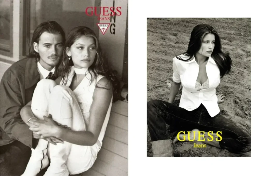 Guess Jeans Tokyo lanceur Top Model légendaire Laetitia Casta-top model homme agence succès
