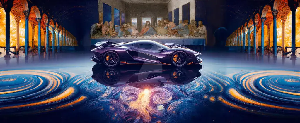 Reflections of Time- A Hypercar's Artistic Journey by webartgalle-reflections_of_time__a_hypercar_s_artistic_journey_by_webartgallery