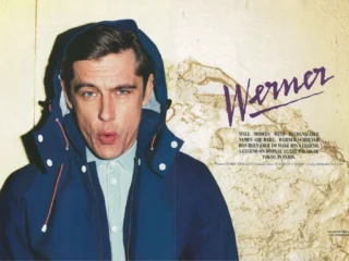 Werner Schreyer Photo : Cédric Viollet édito de mode