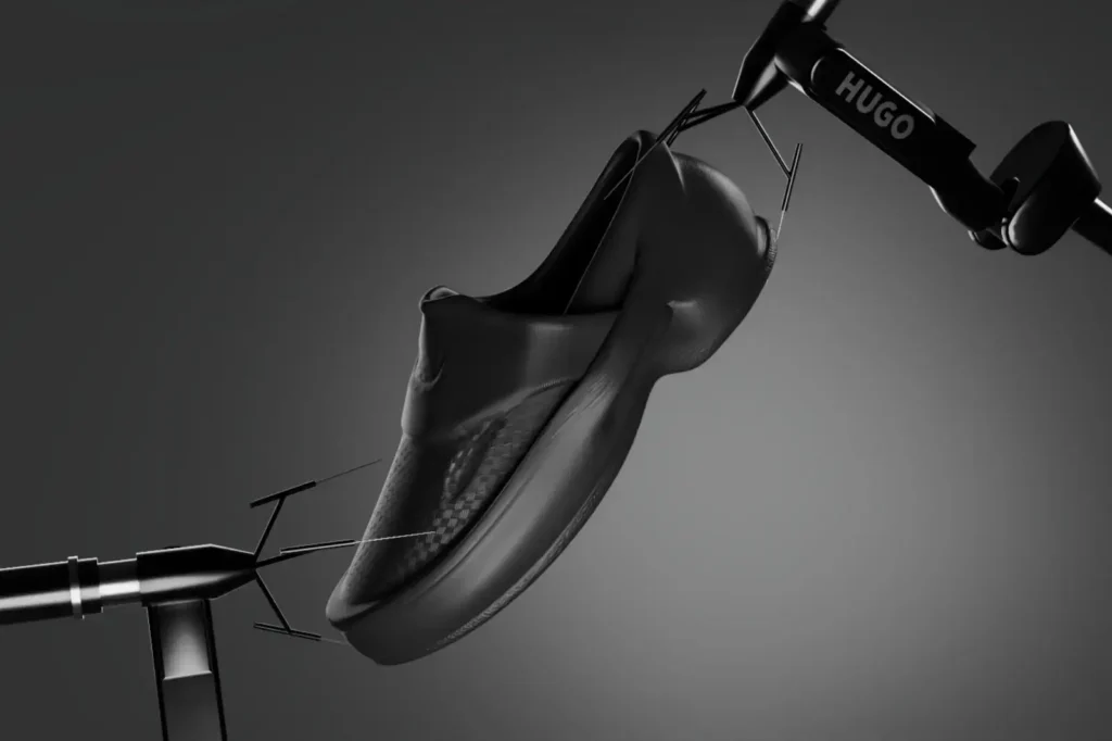mocassin homme Hugo Boss 2025 HUGO FORWARD x Zellerfeld.mocassin noire
