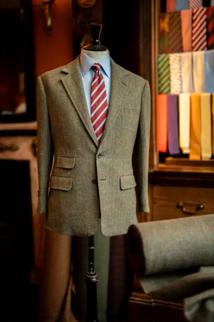 Anderson & Sheppard Savile Row Tailors - Off-Cut Tweed
