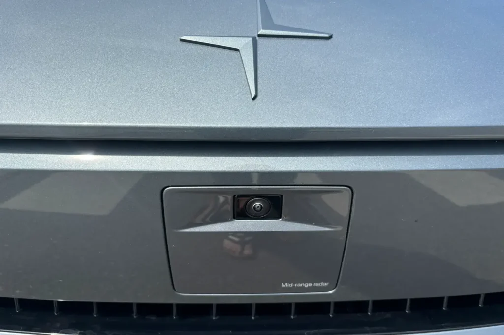 Essai Polestar 2 dual moteur 2025-caméra avant