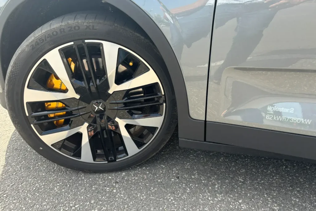 Essai Polestar 2 dual moteur 2025-jantes