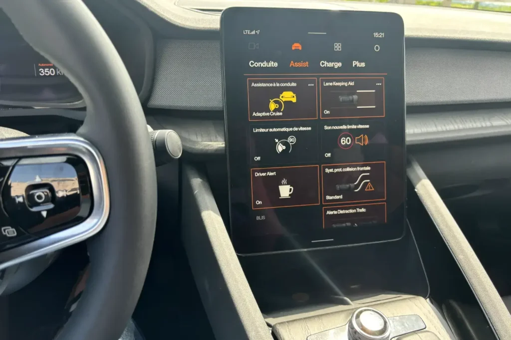 Essai Polestar 2 dual moteur 2025-réglage assist