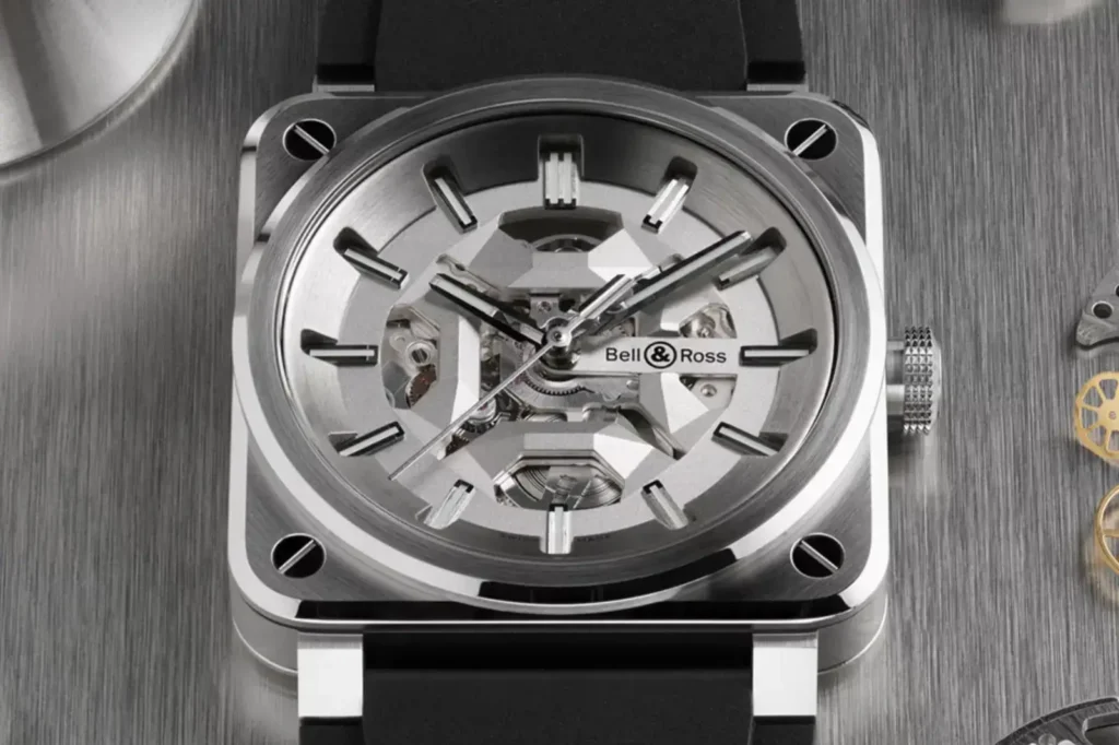 Bell & Ross - Square3_skeleton_grey