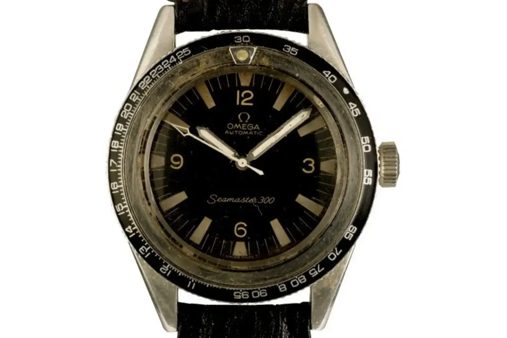 I-2.Omega Seamaster 300 (réf. 165.014, 1962)-montre rétro homme