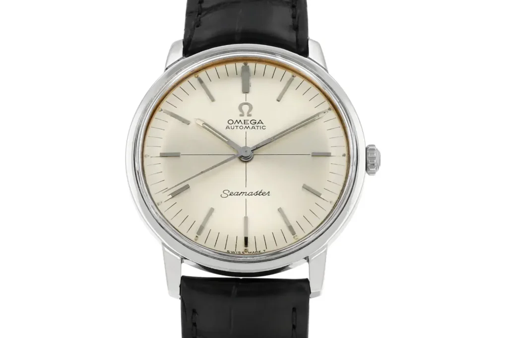 II-2.Omega Seamaster (années 60)-montre rétro homme