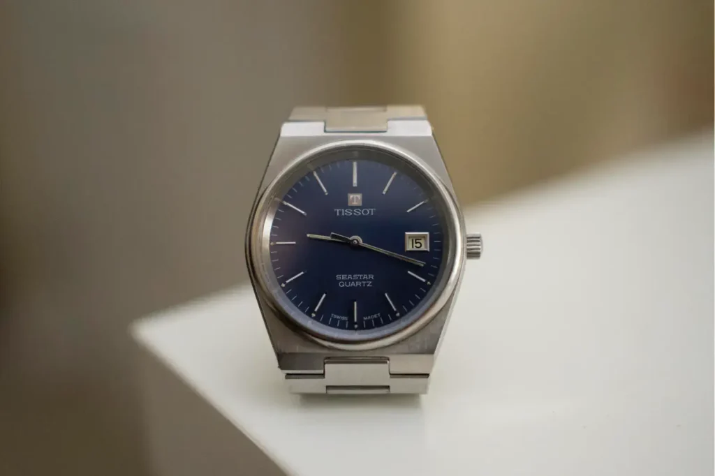 III-1.Tissot Seastar (années 70)-montre rétro homme
