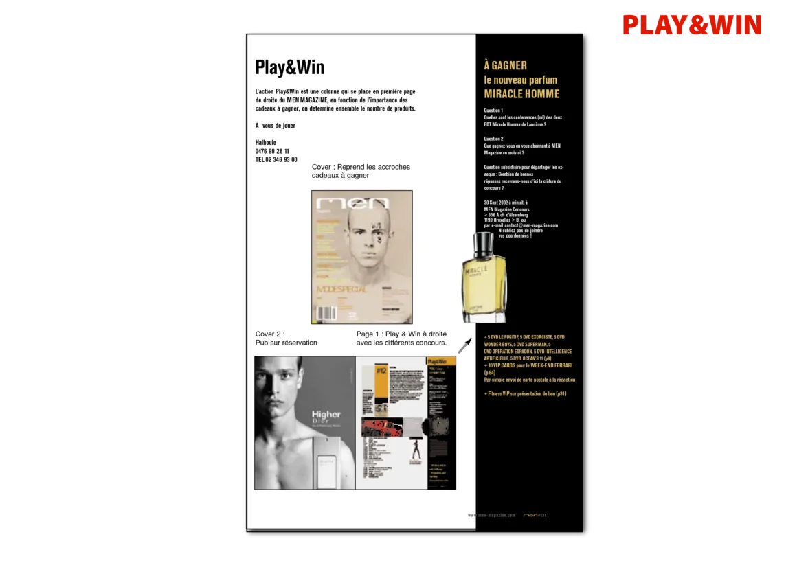 Men-play-technique-proposez vos produits pour un partenariat avec Men Magazine contre une campagne digitale - Instagram - Tik-tol et le magazine en ligne