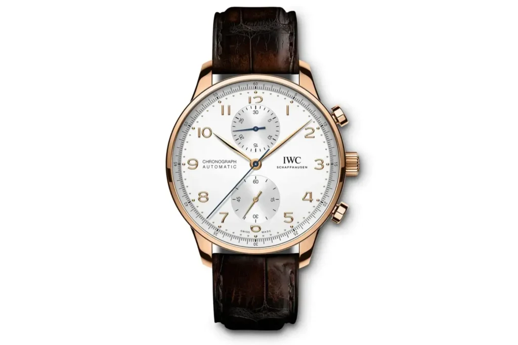 Montre Suisse - IWC Schaffhausen — Portugieser -chronograph-face avant