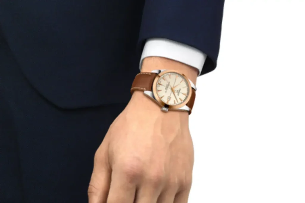 Porter une montre or au poigner homme-Collection de Montres Or pour Homme - Tissot
