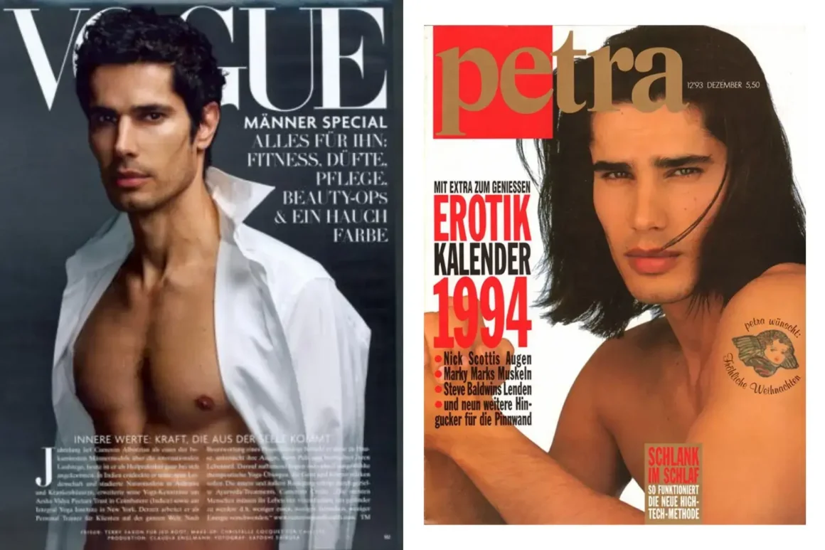 6Top-Model-légendaires-1990-Homme-1.Alain_Gossuin- 2.Mark_Vanderloo-3.Greg_Hansen- 4.Cameron_Alborzian-5. Werner Schreyer-6.Albert _Delègue