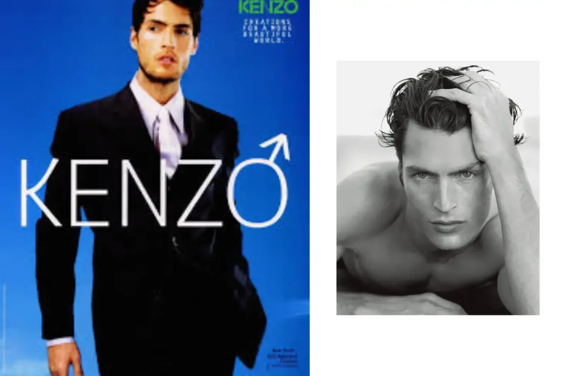 Top Model homme légendaire1990-Larry_Scott-Kenzo-Aqua_Di_Gio_Giorgio_Armani-Pub