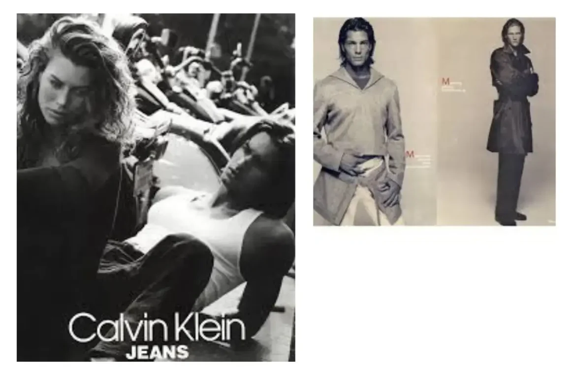 Top Model homme légendaire1990-Marcus_Schenkenberg-Calvin_Klein-Mickey_Hardt-H&M