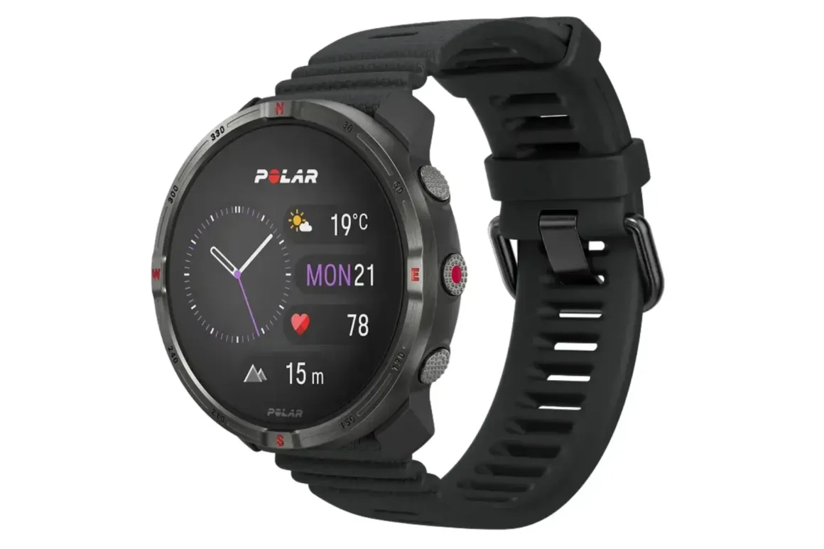 Polar montre noire