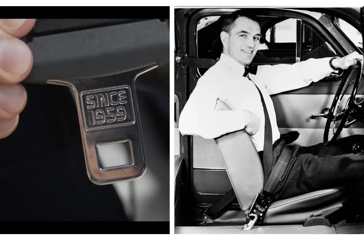 Volvo-ceinture de sécurité à trois points en 1959-2025-3points