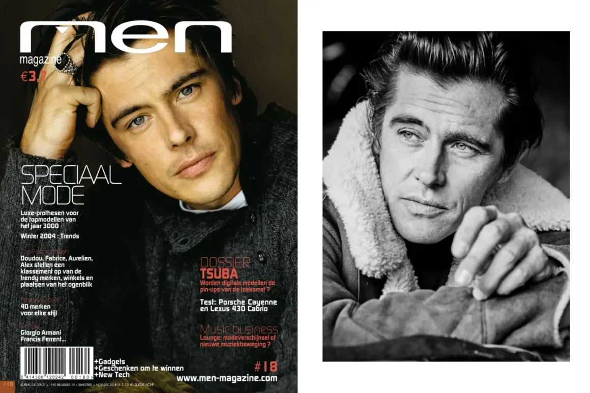 Werner Schreyer-Mannequin-légendaires-Homme-cover-Menmagazine-Success-Models-agence-Paris-mensmagazine