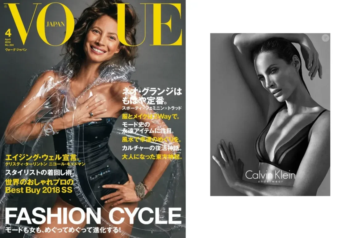 Christy-Turlington-Vogue Japan-Cover--Ck-bodywear