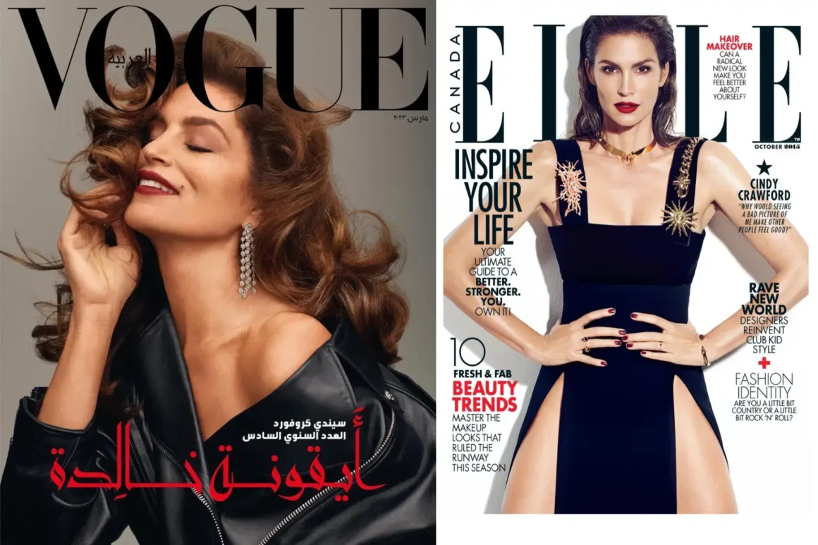 Cindy_Crawford-Vogue-Arabia-March-2023-Cover--PAGE_DROITE--Cindy_Crawford-ELLE-Canada-Cover-October-2015