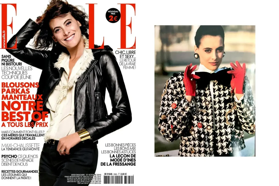 Inès_de_la_Fressange-Elle-Magazine-Cover--Inès_de_la_Fressange-CHANEL 1987 AUTUMN WINTER CATALOGUE