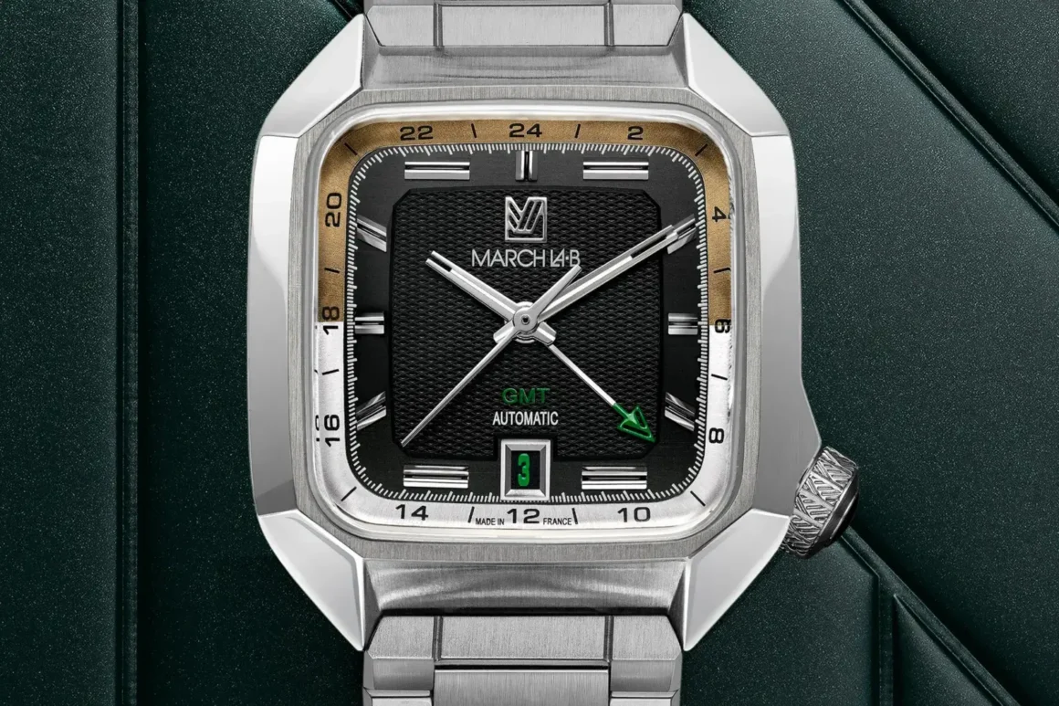 marques de montre française-March LA.B AM2 Slim GMT