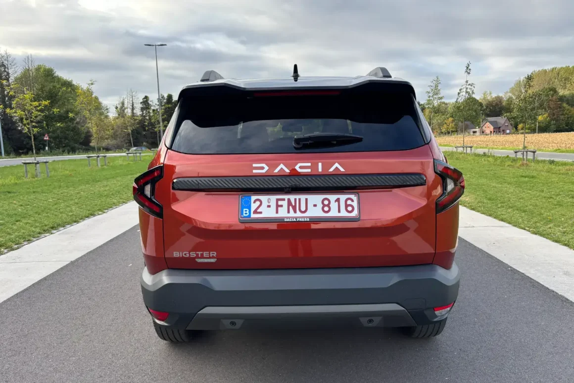 Dacia Bigster Hybrid Hybride 2026-Face arrière