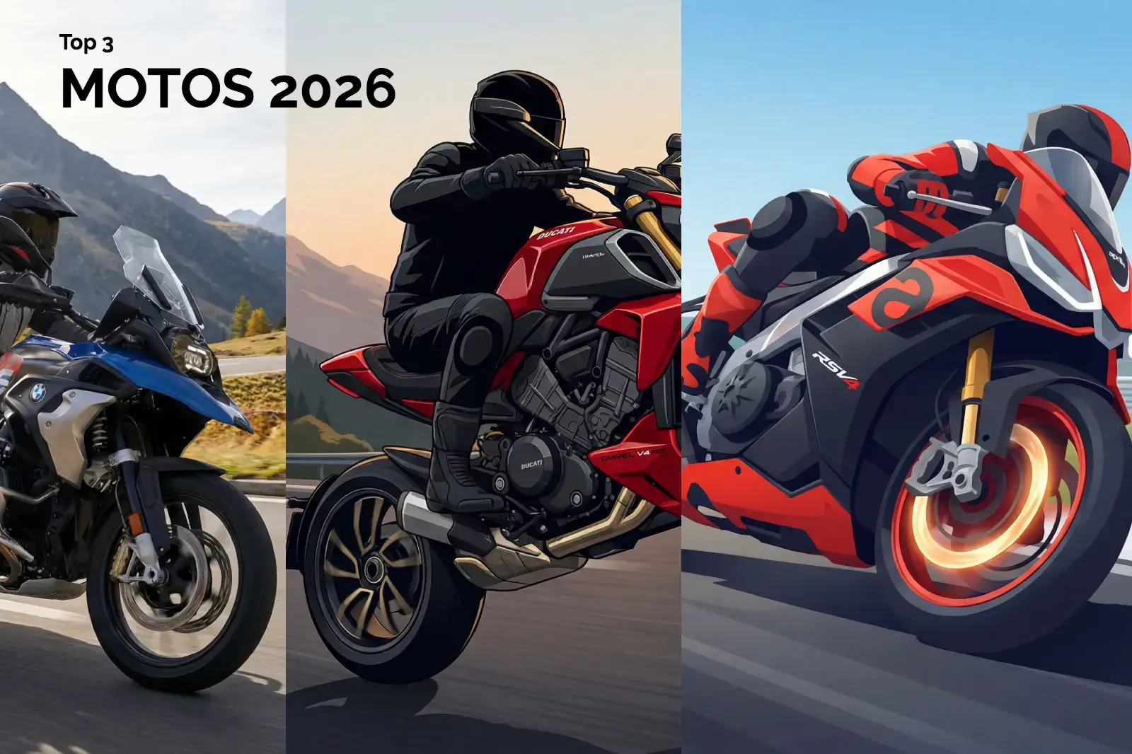 Quelles sont les meilleures motos 2026 ? avis, comparatif et guide d&rsquo;achat complet
