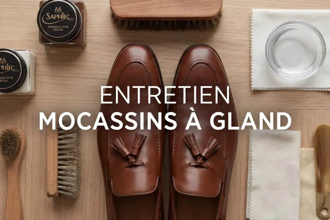 Mocassin à gland homme