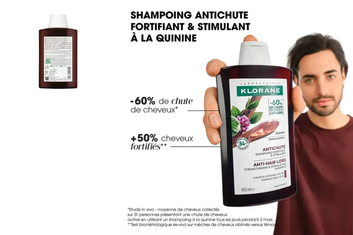 Klorane antichute-homme-étude InVivo